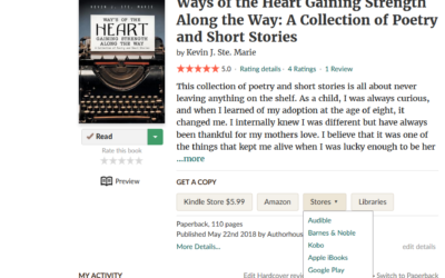 Ways of the Heart Gaining Strength Along the Way is now on Goodreads…
